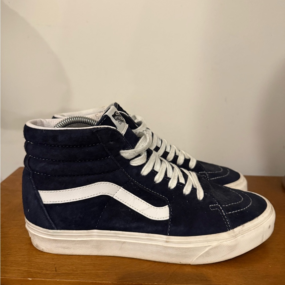 Vans Sk8-Hi Navy Blue Men’s 8.5 Water Repellent Shoes